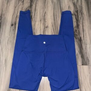 lululemon athletica blue align leggings